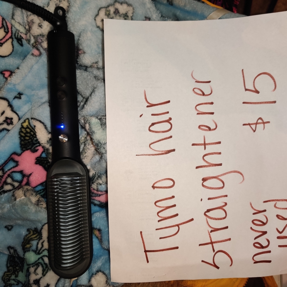 Tymo heated straightener brush